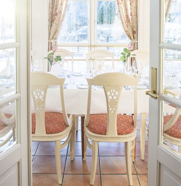 Vinterhagen restaurant Losby Gods