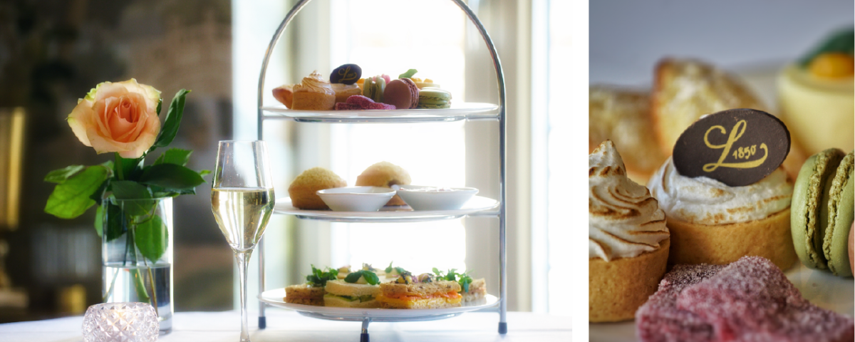 Afternoon tea på Losby Gods